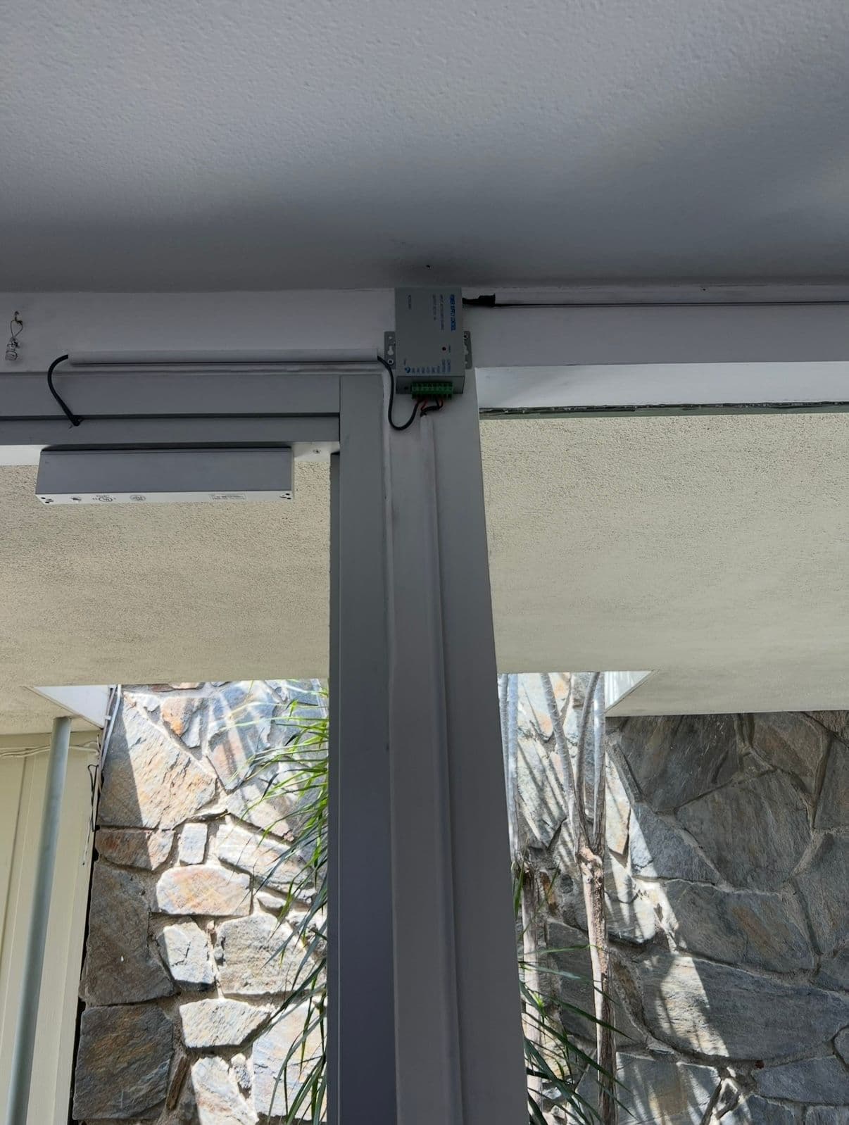 Maglock with power supply install — access control job by OH Lock and Key Solutions, Orange County (BSIS #8663)